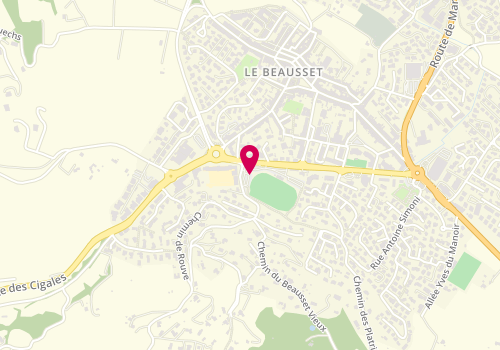 Plan de France services de Le Beausset, 80 Chemin du Rouve, 83330 Le Beausset