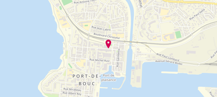Plan de France Services Port de Bouc, 30 Rue Charles Nedelec, 13110 Port-de-Bouc