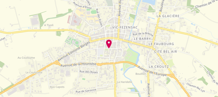 Plan de France Services d'Artagnan en Fezensac, 18, Rue des Cordeliers, 32190 Vic-Fezensac
