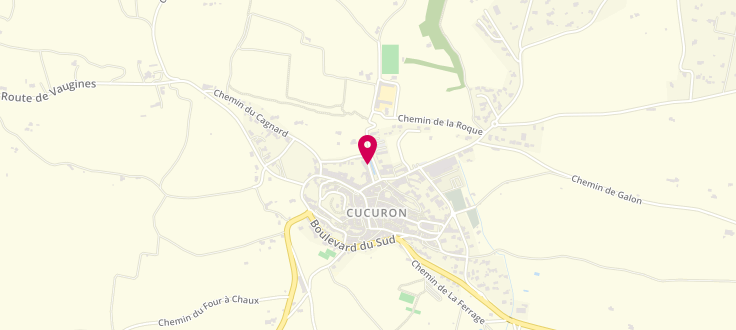 Plan de France services la Poste de Cucuron, 55 Place de l'etang, Cucuron, 84160 Cucuron