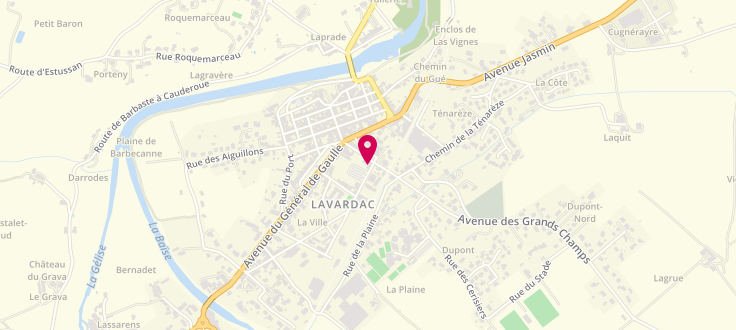 Plan de France services d'Albret - Lavardac, Avenue Victoire, 47230 Lavardac