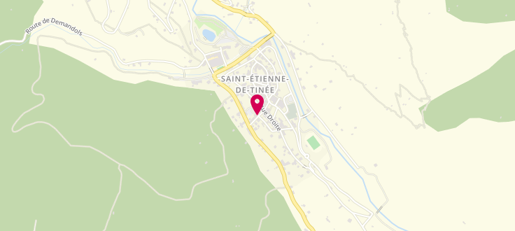 Plan de France services la Poste de Saint-Étienne-de-Tinée, 10 Rue des Communes de France, 06660 Saint-Étienne-de-Tinée