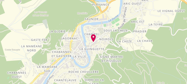 Plan de France services de Cannes-Ranguin, 21 Avenue Victor Hugo, 06150 Cannes