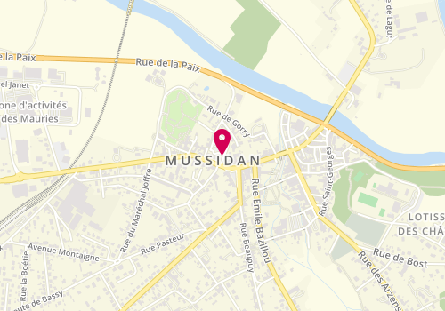 Plan de France Services de Mussidan, Place Woodbridge, 24400 Mussidan