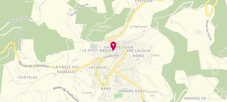 Plan de France services de Saint Félicien, 14 Place de l'eglise, 07410 Saint-Félicien