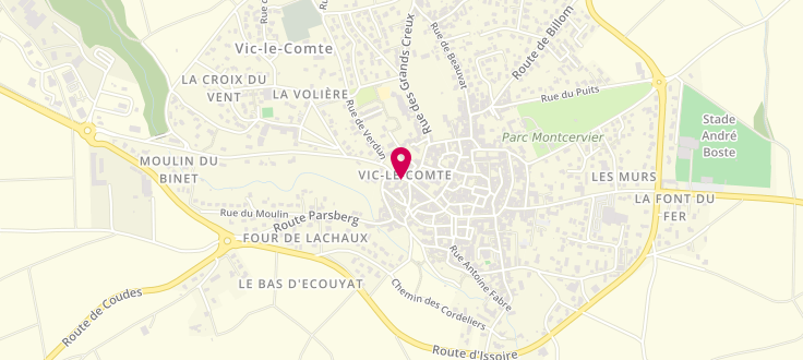 Plan de France services de Vic-le-Comte, Parvis de L’hôtel de Ville, 63270 Vic-le-Comte