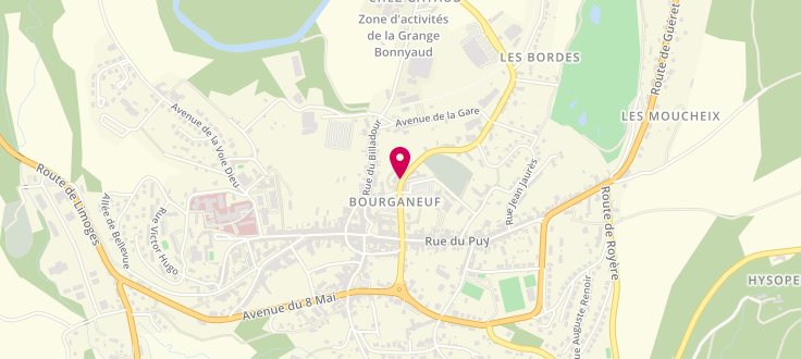 Plan de France Services de Bourganeuf, 2, Avenue du Docteur Butaud, 23400 Bourganeuf