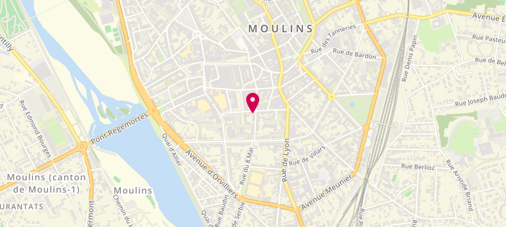 Plan de France services de Moulins communauté, 8 Place du Maréchal de Lattre de Tassigny, 03000 Moulins