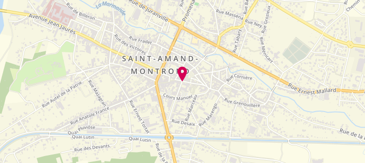 Plan de France Services de Saint-Amand-Montrond, 6, Rue Philibert Audebrand, 18200 Saint-Amand-Montrond