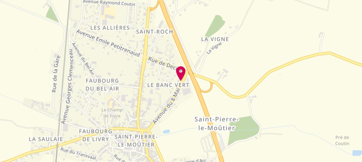 Plan de France services de Saint-Pierre-le-Moûtier, 35 Avenue du 8 Mai, 58240 Saint-Pierre-le-Moûtier