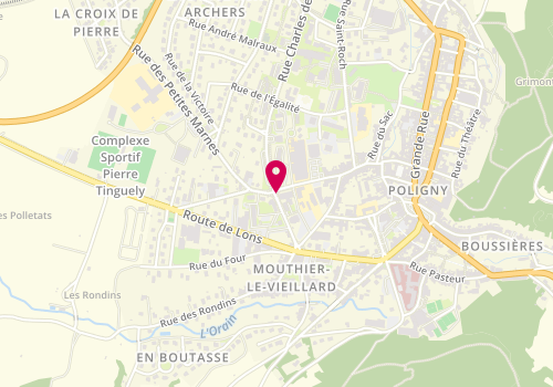 Plan de France Services de Poligny, Pôle Administratif (Rez-De-Chaussée)<br />
4 Place du Champ de Foire, 39800 Poligny