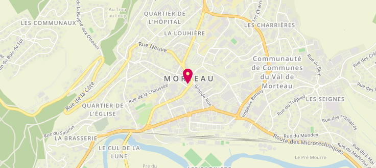 Plan de France services Val de Morteau, 4 Place de la Halle, 25500 Morteau