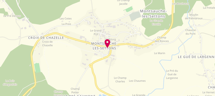 Plan de France services de Montsauche-les-Settons, Place Marcel Mariller, 58230 Montsauche-les-Settons