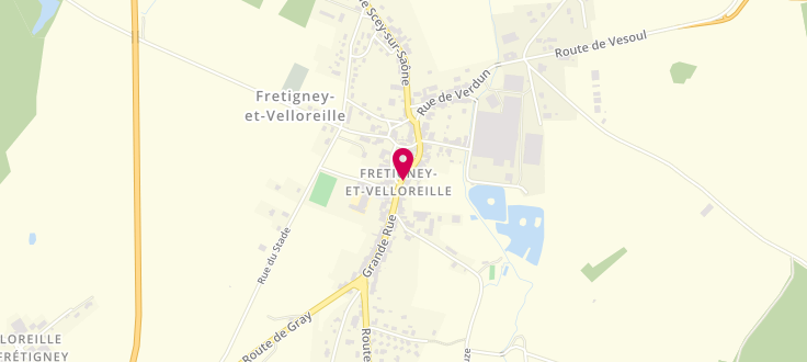 Plan de France Services de Fretigney-et-Velloreille, 21 Grande Rue, 70130 Fretigney-et-Velloreille