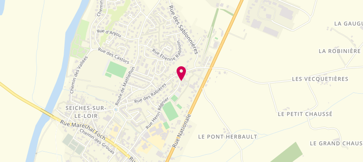 Plan de France Services Durtal - Antenne de Seiches sur le Loir, 28 Rue Henri Régnier, 49140 Seiches-sur-le-Loir
