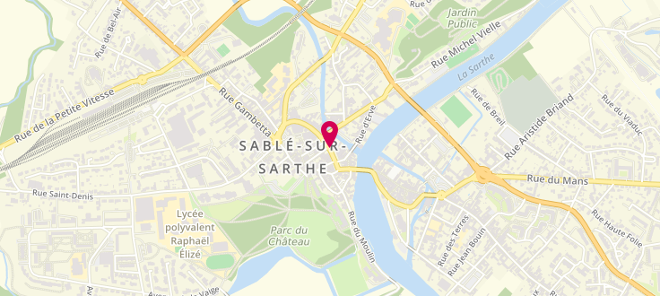 Plan de France services CC Pays Sabolien, 3 Place Raphael Elizé, 72300 Sablé-sur-Sarthe