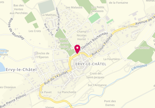 Plan de France services Chaource - Antenne d'Ervy-le-Châtel, 5 Boulevard des Grands Fossés, 10130 Ervy-le-Châtel