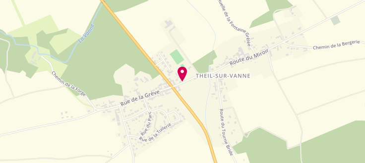 Plan de France Services Les Vallées de la Vanne, 5 Route du Miroir, 89320 Les Vallées-de-la-Vanne