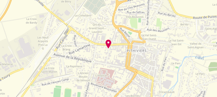 Plan de France services de Pithiviers - Maison du département, 4 Rue Prudhomme, 45300 Pithiviers