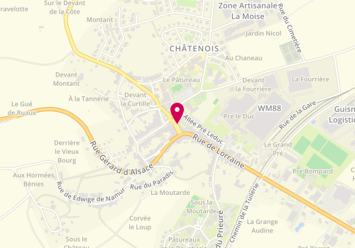 Plan de France Services de Châtenois, 6 Rue des Halles, 88170 Châtenois