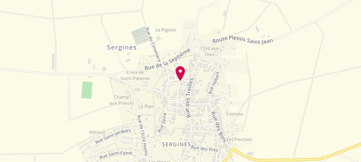 Plan de France Services de Sergines, 18 Rue de l'hôtel de Ville, 89140 Sergines