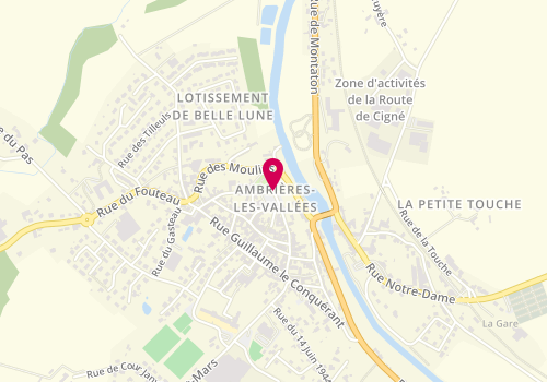 Plan de France Services d'Ambrières-les-Vallées, 6 Place du Château, 53300 Ambrières-les-Vallées