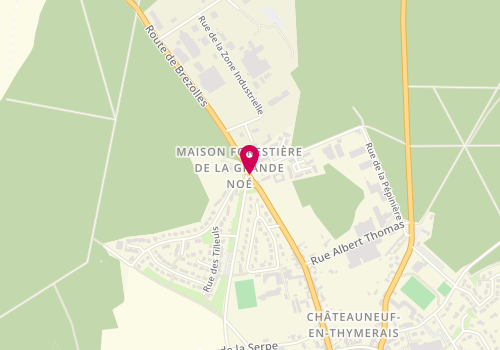 Plan de France Services Châteauneuf-en-Thymerais, 2 Rue Hubert Latham, 28170 Chateauneu-En-Thymerais