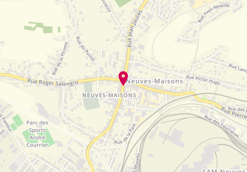 Plan de France services de Neuves-Maisons, 1 Rue Capitaine Caillon, 54230 Neuves-Maisons