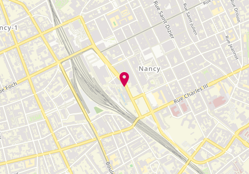 Plan de Pôle emploi de Nancy - Joffre, Zone Aménagement Nancy Grand Coeur<br />
32 Boulevard Joffre - Bâtiment D1, 54000 Nancy