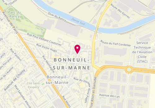 Plan de France services la Poste de Bonneuil-sur-Marne, 11 Rue d'estienne d'orves, 94380 Bonneuil-sur-Marne