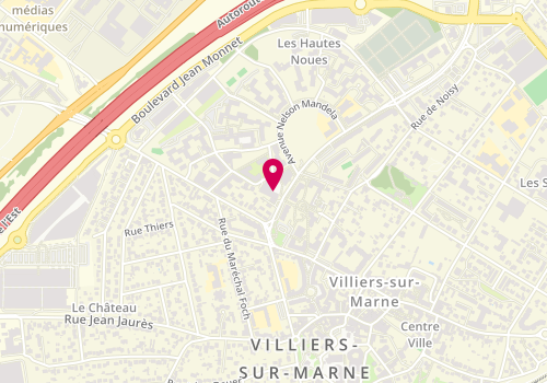 Plan de France services de Villiers-sur-Marne - l'Escale, 2 Place Charles Trénet - Boulevard de Friedberg, 94350 Villiers-sur-Marne
