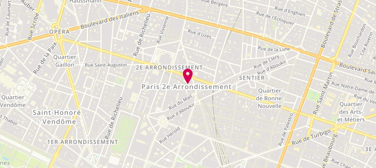 Plan de Pôle emploi de Paris - 1 2 3 4ème Paul Lelong, 4 Rue Paul Lelong, 75002 Paris