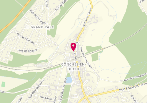 Plan de France services de Conches-en-Ouche, 32, Place Carnot, 27190 Conches-en-Ouche