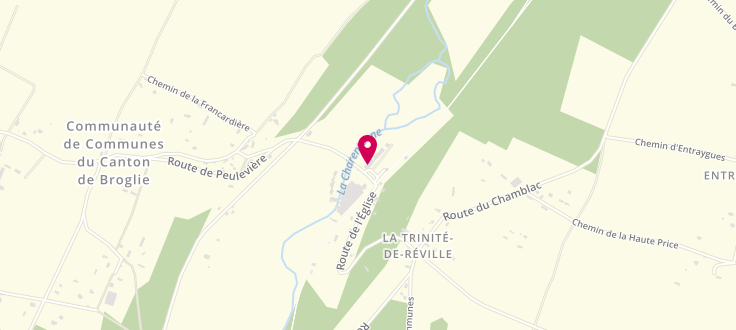 Plan de France Services Trinité-de-Réville, 652 Route de l'eglise, 27270 La Trinité-de-Réville