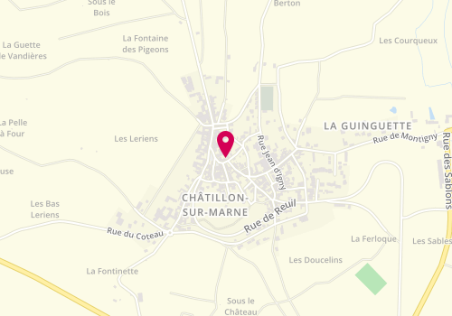 Plan de France services Paysages de la Champagne - Antenne Châtillon sur Marne, Place Urbain Ii, 51700 Châtillon-sur-Marne