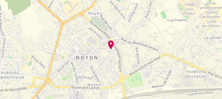 Plan de France services de Noyon, Place Saint-Barthélémy, 60400 Noyon