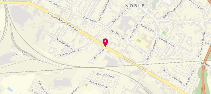 Plan de Pôle emploi de Sin le Noble, 309 Avenue du Maréchal Leclerc<br />
59569, 59450 Sin-le-Noble