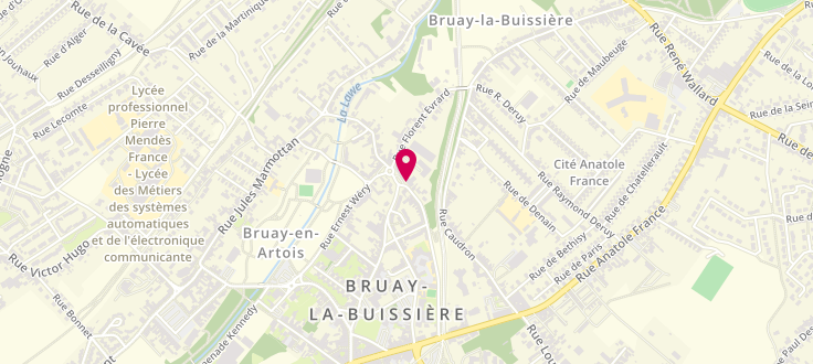 Plan de France services Pimms Médiation de Bruay-la-Buissière, 440 Rue Honorat et Christian Bouilliez, 62700 Bruay-la-Buissière