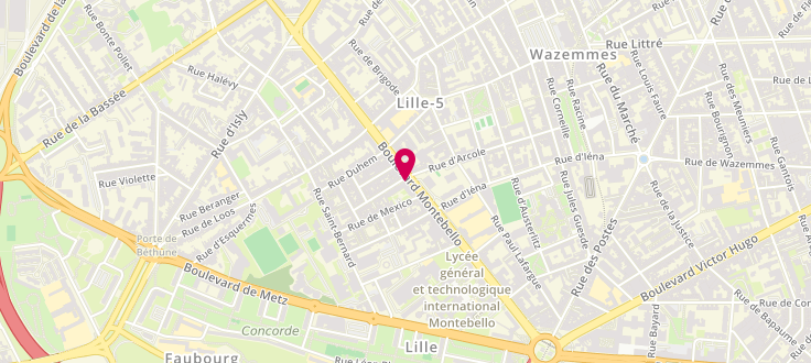 Plan de France services Interfaces Lille Faubourg de Béthune, 106 Boulevard de Metz, 59000 Lille