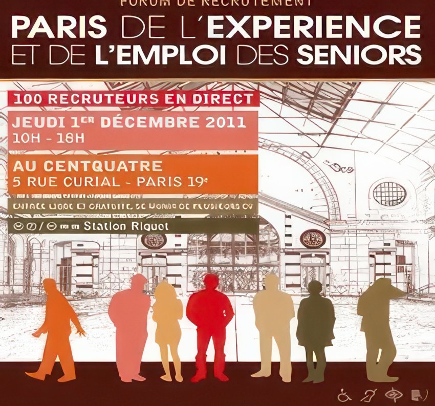 Pôle Emploi - Un Forum pour l'emploi des seniors à Paris le 1er décembre