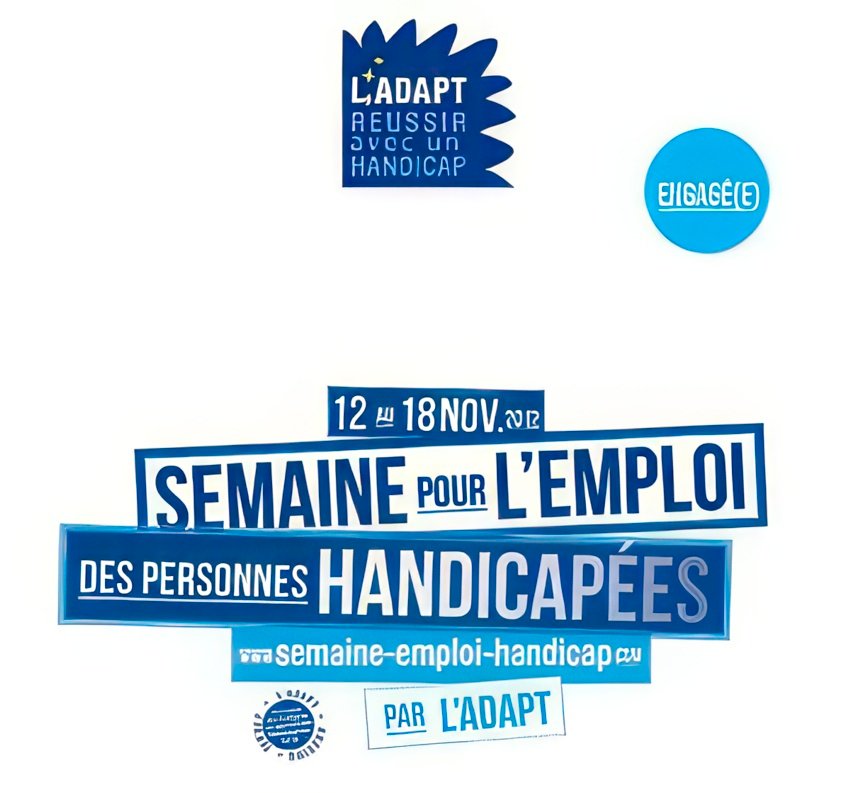 Pôle Emploi - La semaine pour l'emploi des personnes handicapées du 12 au 16 novembre