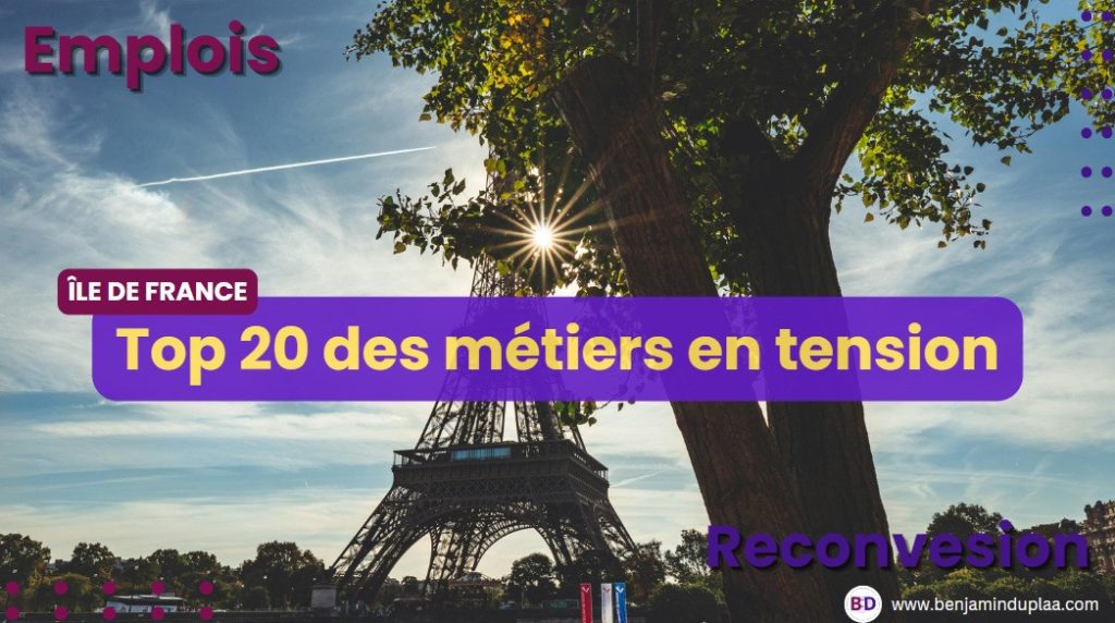 métiers en tension en Île-de-France