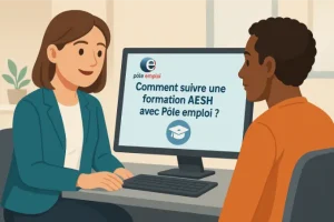 Comment suivre une formation AESH avec Pôle emploi