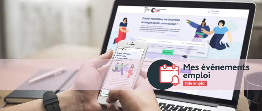 O&ugrave; trouver la rubrique Mes &eacute;v&eacute;nements sur mon espace personnel P&ocirc;le emploi