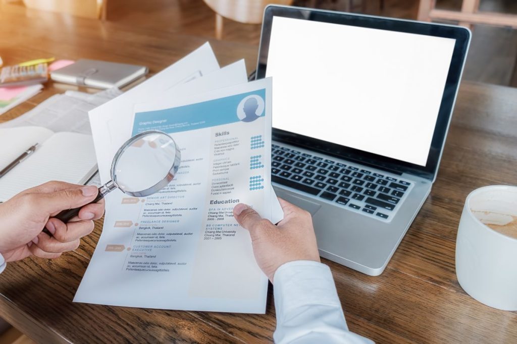 mention indispensable CV