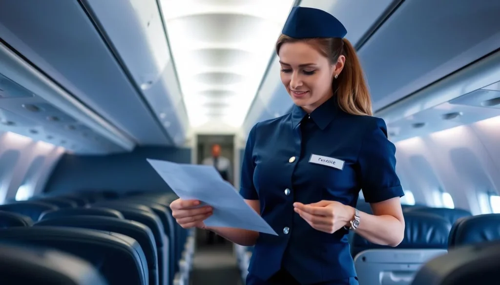 Combien gagne une hôtesse de l'air en début de carrière