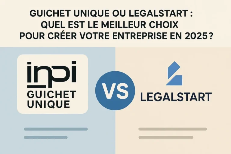 INPI Guichet Unique ou Legalstart