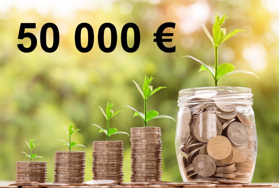 Combien rapporte 50 000 euros placés par mois