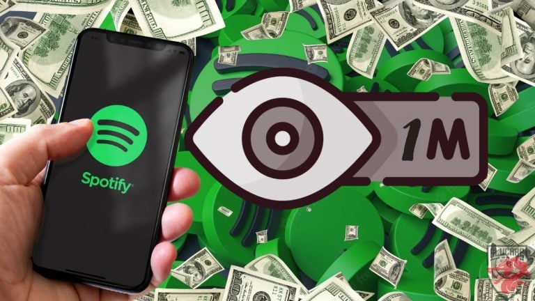 Quel est le revenu moyen pour 1 million d&rsquo;&eacute;coutes sur Spotify