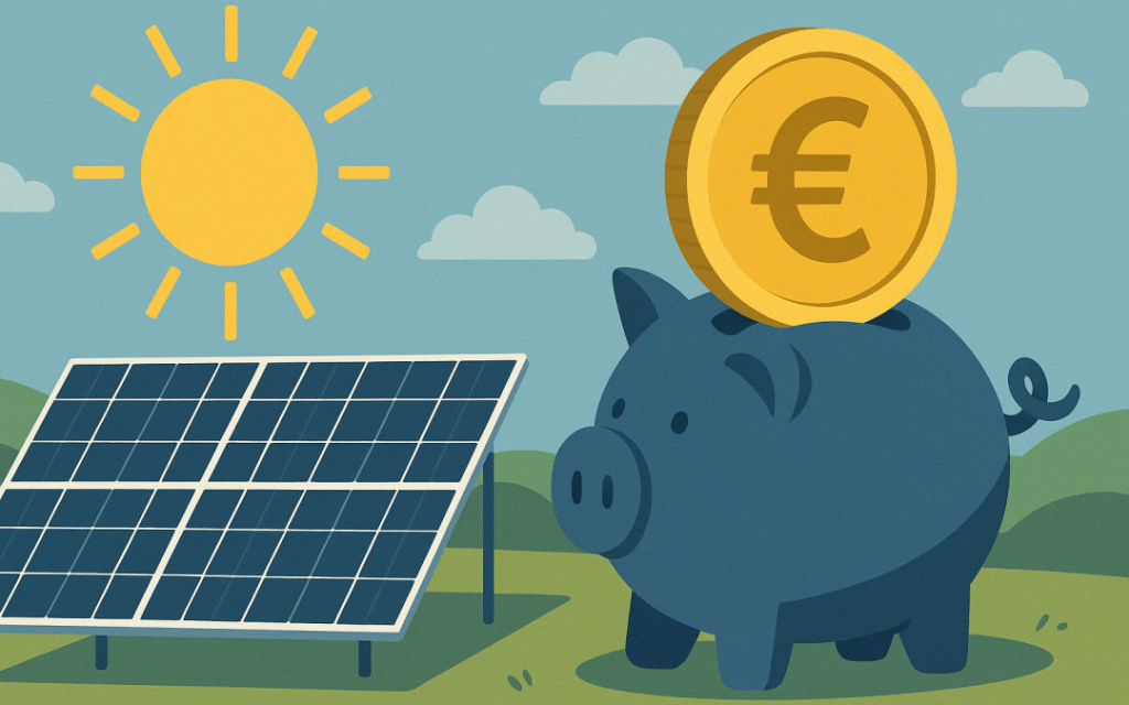 Quel est le revenu si l’on choisit l’autoconsommation avec revente du surplus